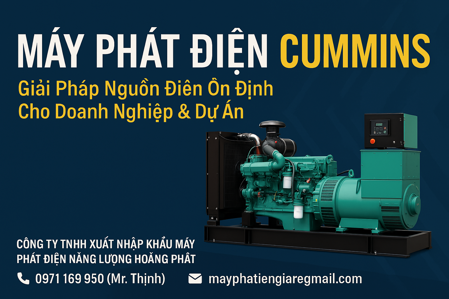 máy phát điện cummins
